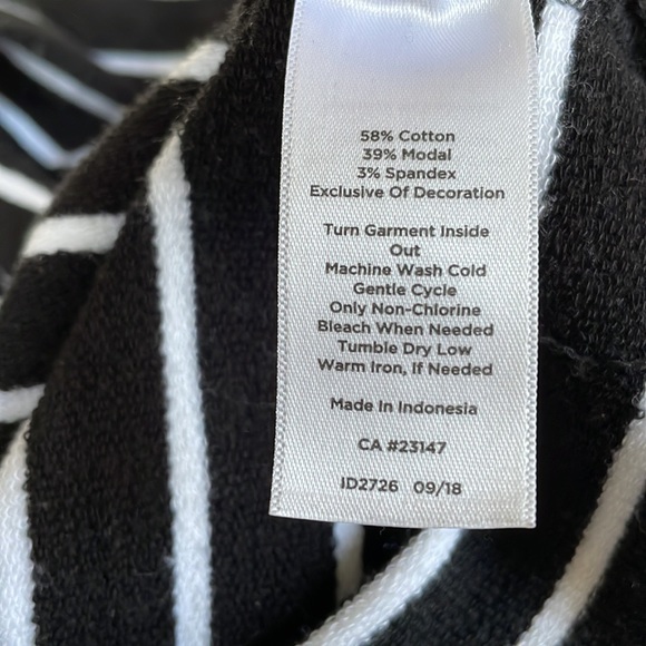 Talbots Sport Stripe Midi Dress - Picture 7 of 8